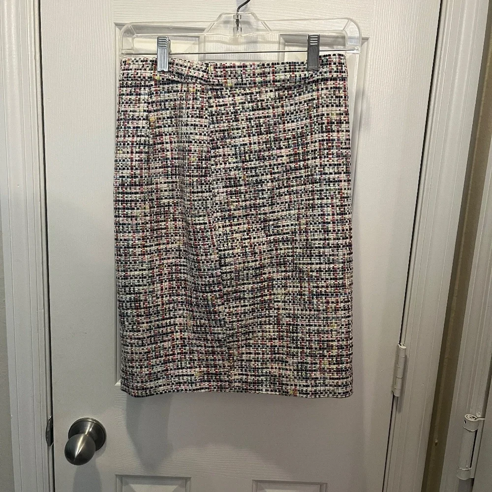 J Crew skirt- multi colored